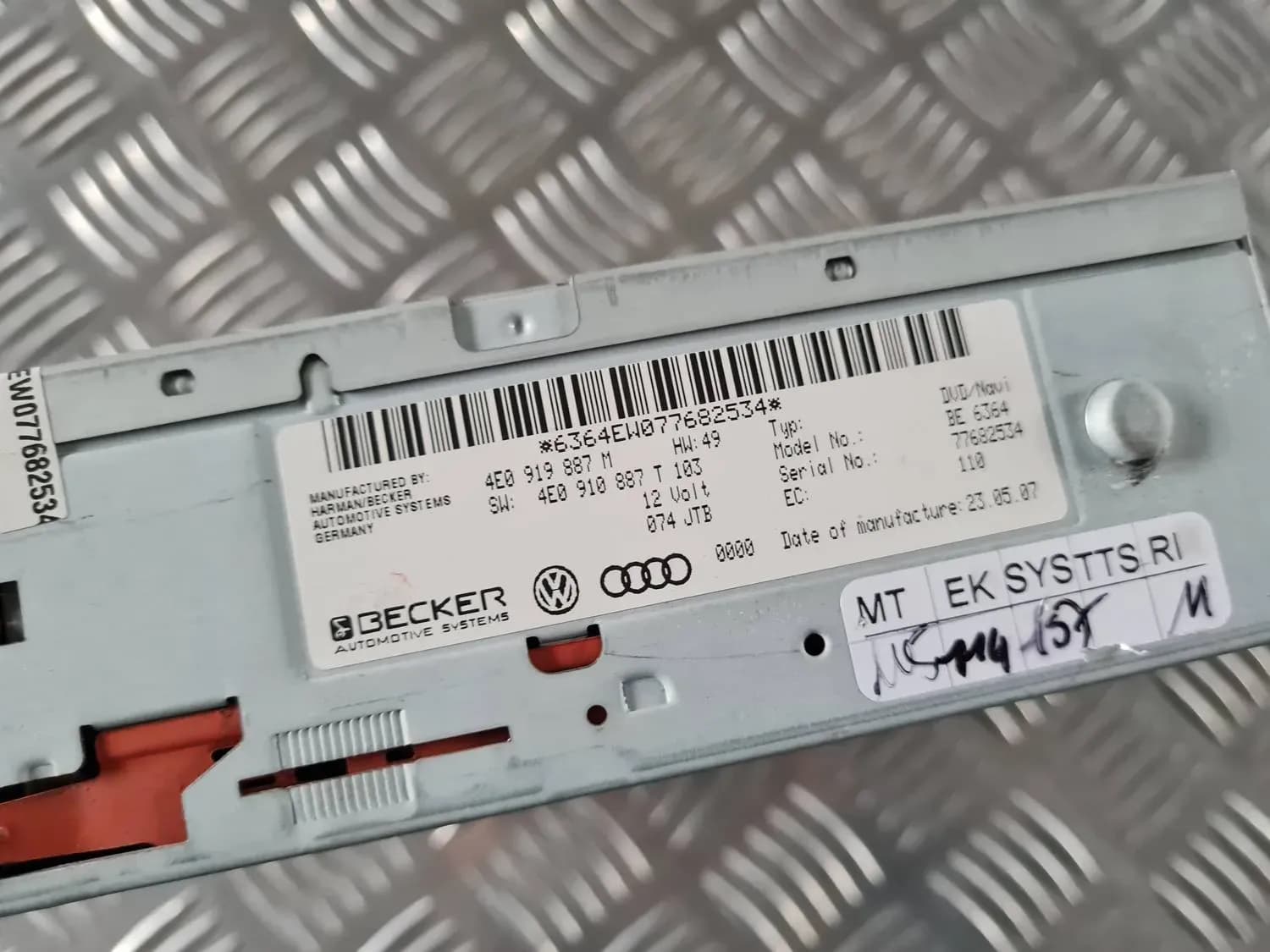 Unitate CD/DVD/Navigație AUDI A6 2008 - foto 6