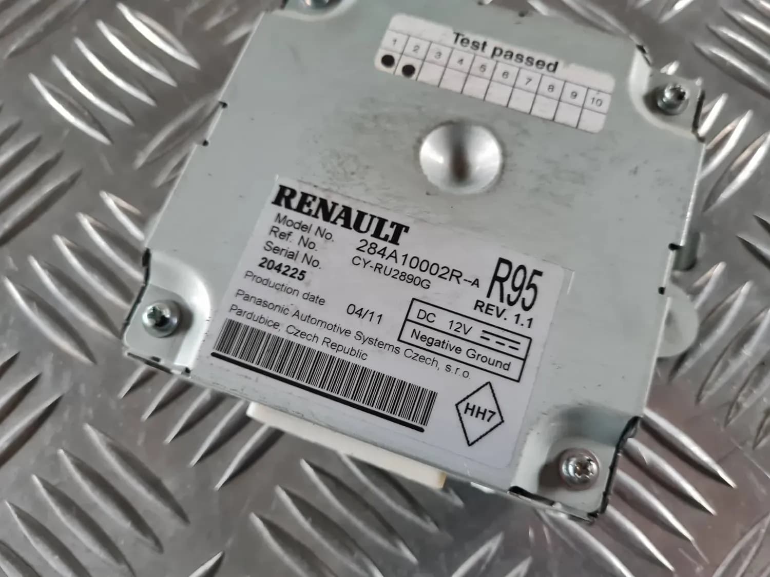 Unitatea de control a camerei video pentru vedere din spate RENAULT SCENIC III 2011 - foto 2