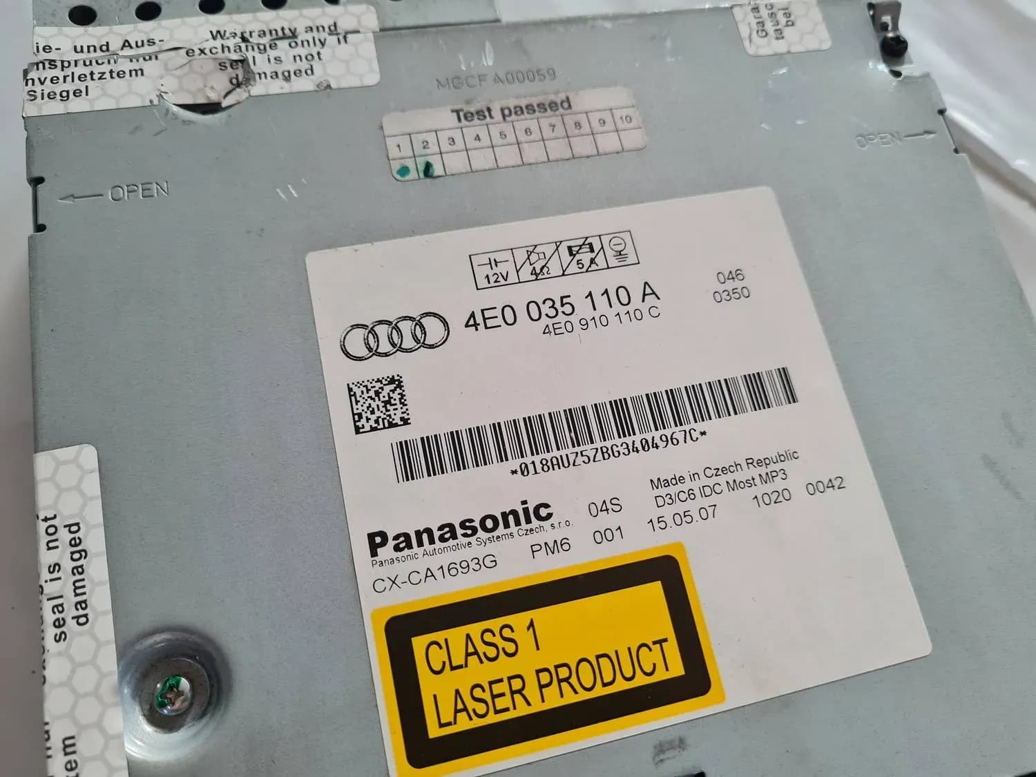 Unitate CD/DVD/Navigație AUDI A6 2008 - foto 5